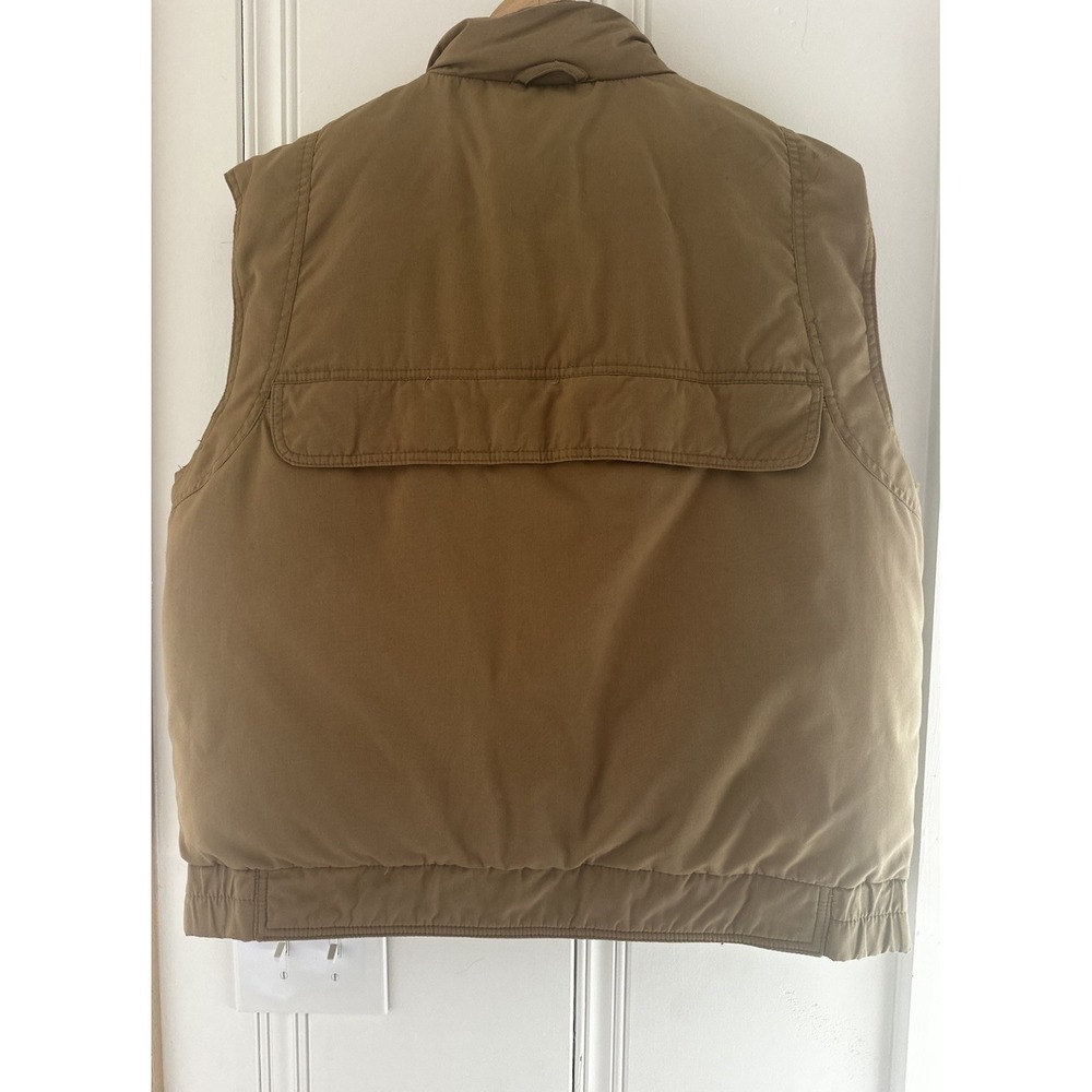 VTG Cabela's Fly Fishing Vest Mens L Tan Multi Pocket Hunting Utility Outdoor - Picture 7 of 7
